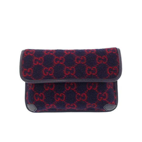 Gucci Wool Bag GG Waist Body - Picture 1 of 8